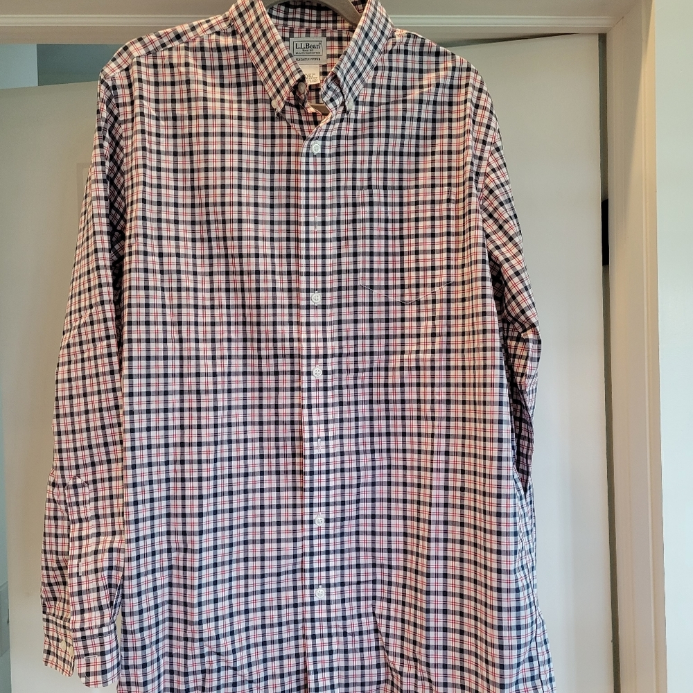 Men's long sleeve button down